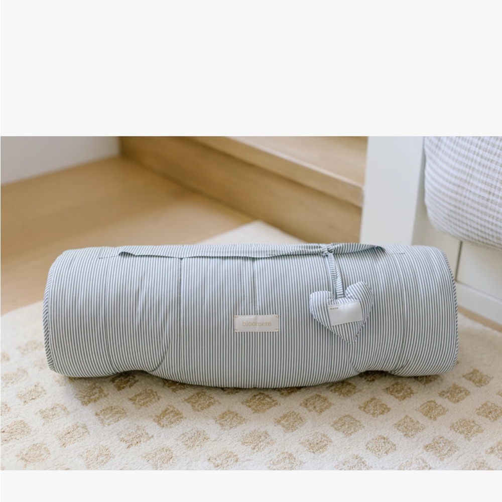 Bloomere Organic Nap Mat - Modern Stripe